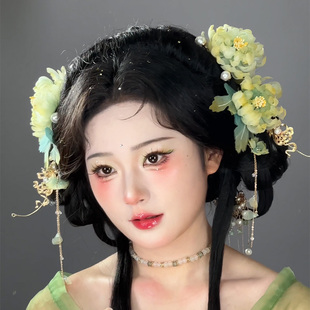 汉服配饰 耀如春华 拂清风 原创国风经典 汉服头饰古风古典经典