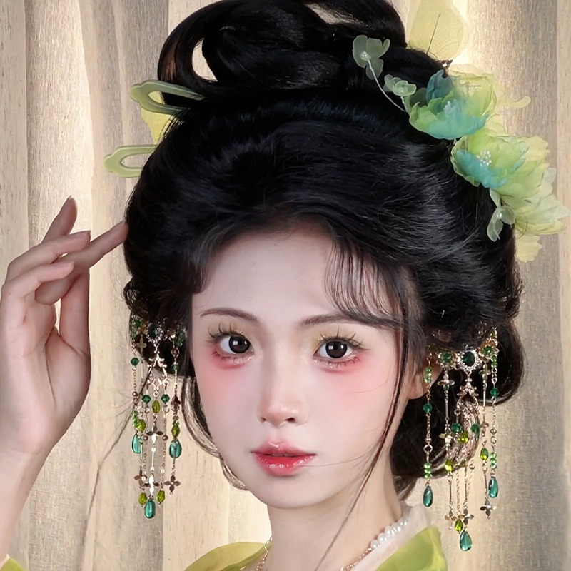 耀如春华 清歌发钗  原创国风手工经典汉服唐制明制仙女配饰