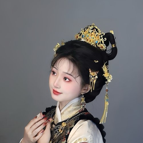 耀如春华明知宫廷头饰