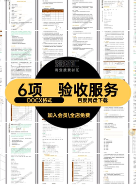 6项设计合同确认变更装饰设计装修条款协议DOCX格式服务DOCX格式