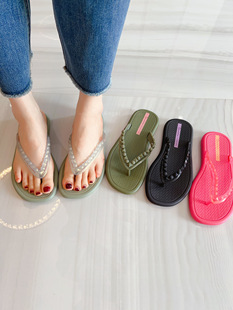 巴西Ipanema人字拖外穿女士夹脚凉拖日光系列依帕铆钉沙滩鞋防水