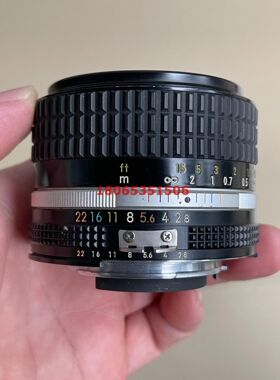 尼康ais28/2.8广角手动定焦镜头，支持全画幅机身，最近