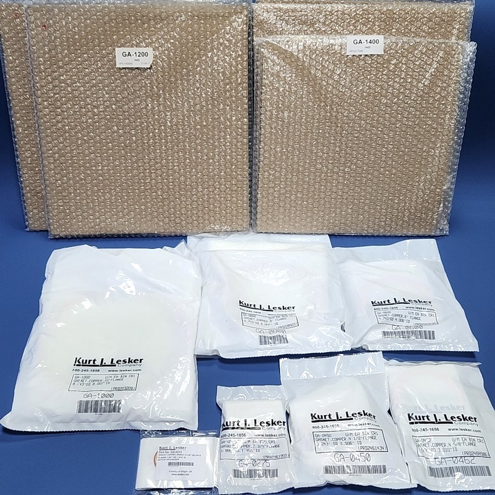 Kurt J. Lesker OFHC Gaskets 无氧 议价 - 实物图