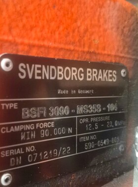 华锐1.5机组斯文伯格高速制动器BFSI3090 议价