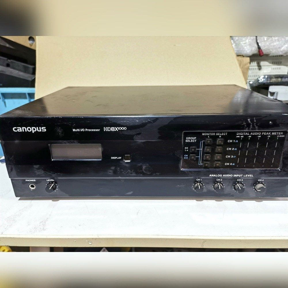 康能普视canopus HDBX1000非编系统功能正常 议价