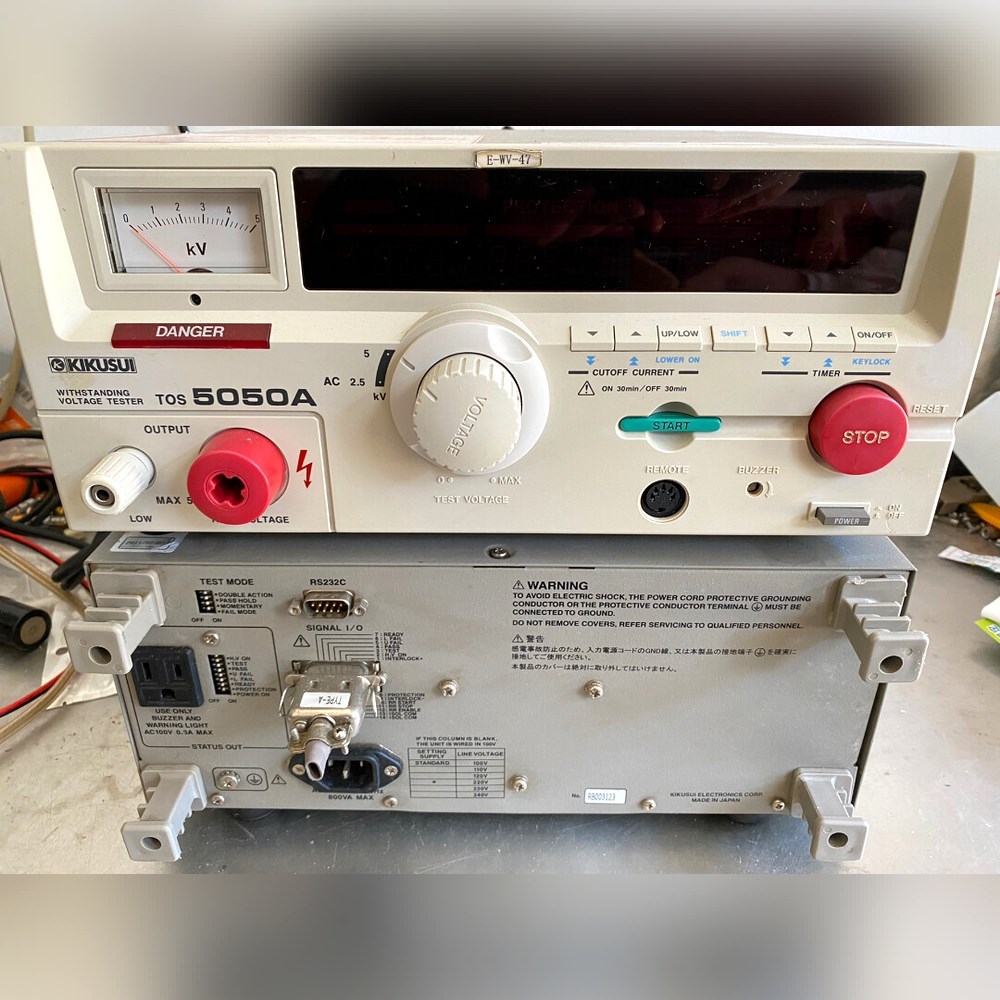 九成新原装菊水TOS5050A耐压测试仪外观成色非常漂亮内 议价