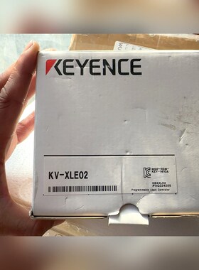 KV-XLE02+基恩士以太网模块+原装盒码一致图片实拍没 议价