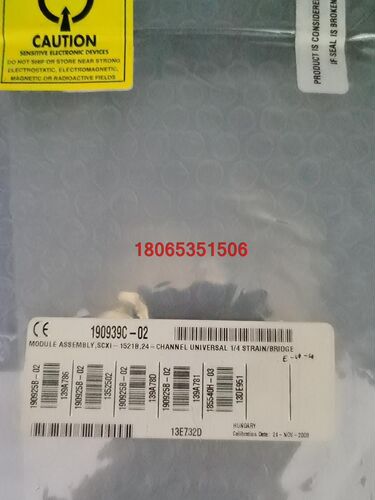全新NI SCXI-1521B