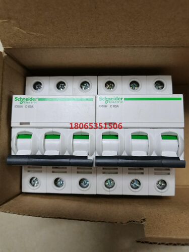 【原装】施耐德小型断路器 IC65N 3P C63A