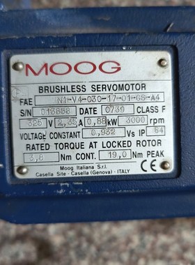 N1-V4-030-17-01-GS-A4穆格伺服电机 议价