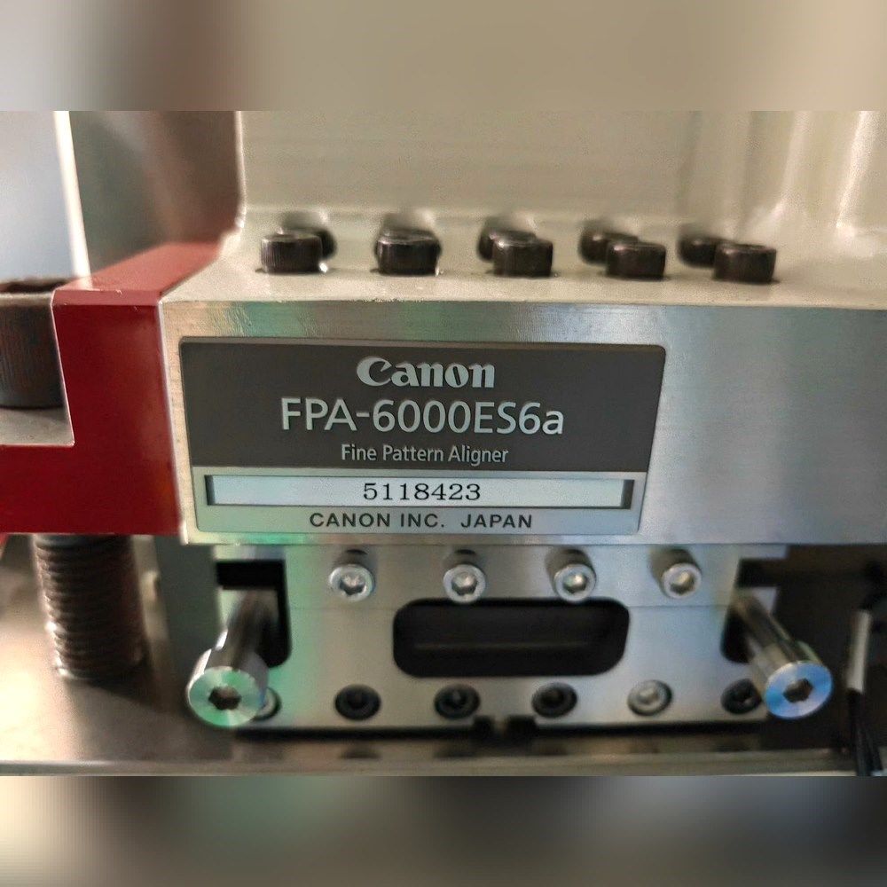 佳能光刻机Canon FPA -6000ES6a主镜头Ca 议价