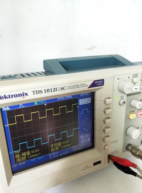 泰克示波器TDS1012C-SC 新款彩屏成色 议价