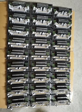 PLC中继端子台40针JLING技菱机电DW40A3成色 议价
