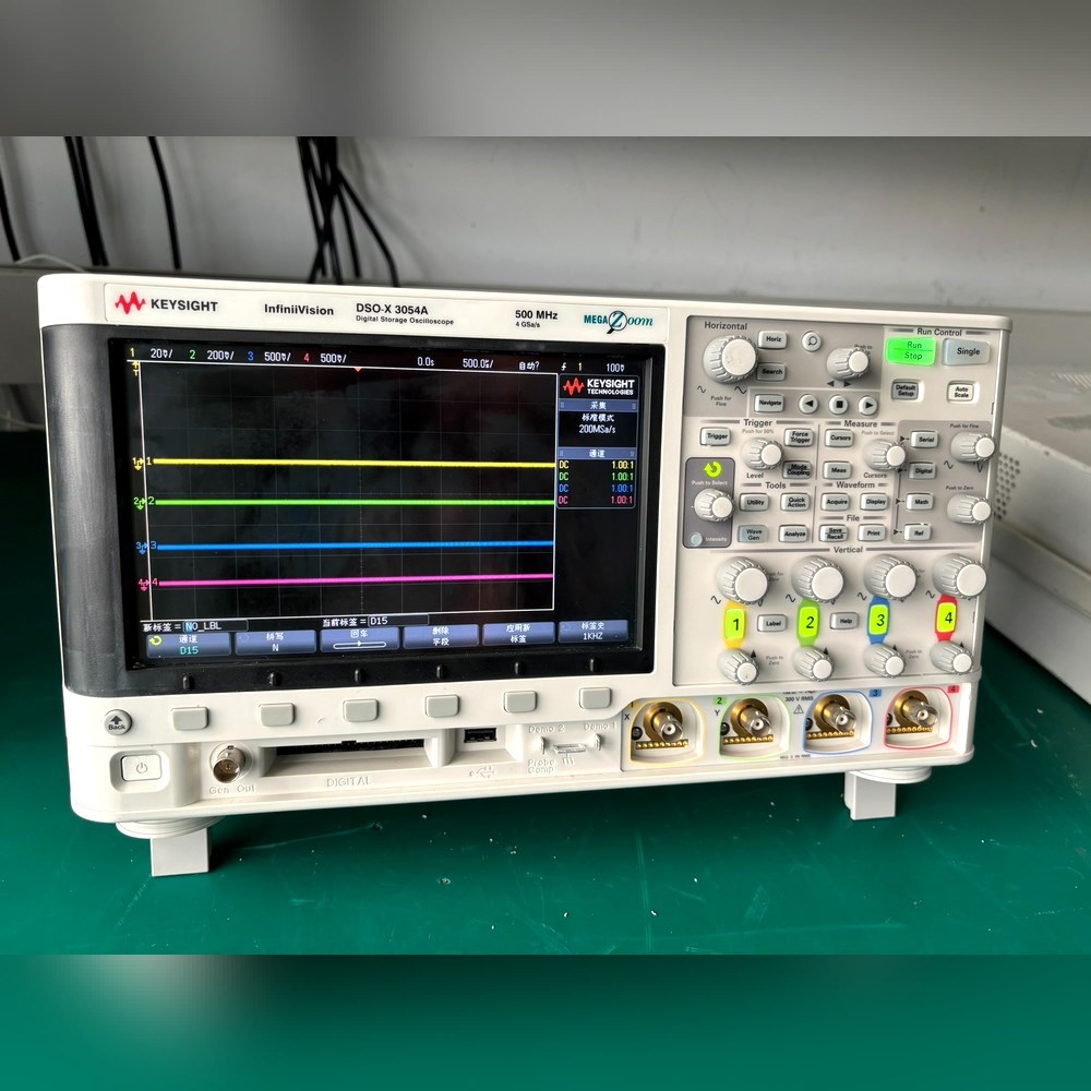 新到货Keysight DSOX3054A混合示波器功能正 议价