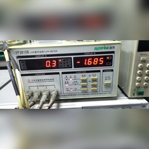 闲置远方YF2810B数字电桥功能正常带夹具哦. 议价