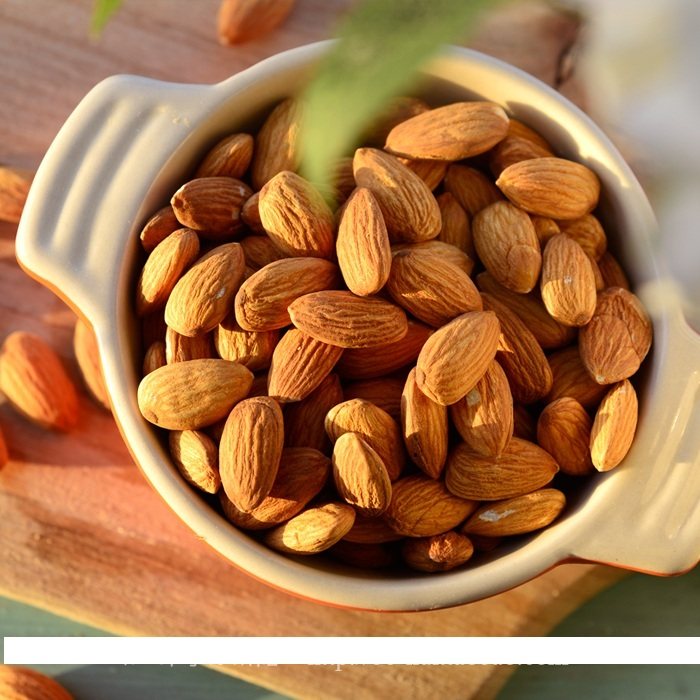 新货生巴旦木仁美国大杏仁500g 原味扁桃仁雪花酥牛轧糖原料