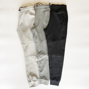 收腿休闲长裤 耐磨压胶拉链空气层棉运动裤 163 新款 805现货春秋男士
