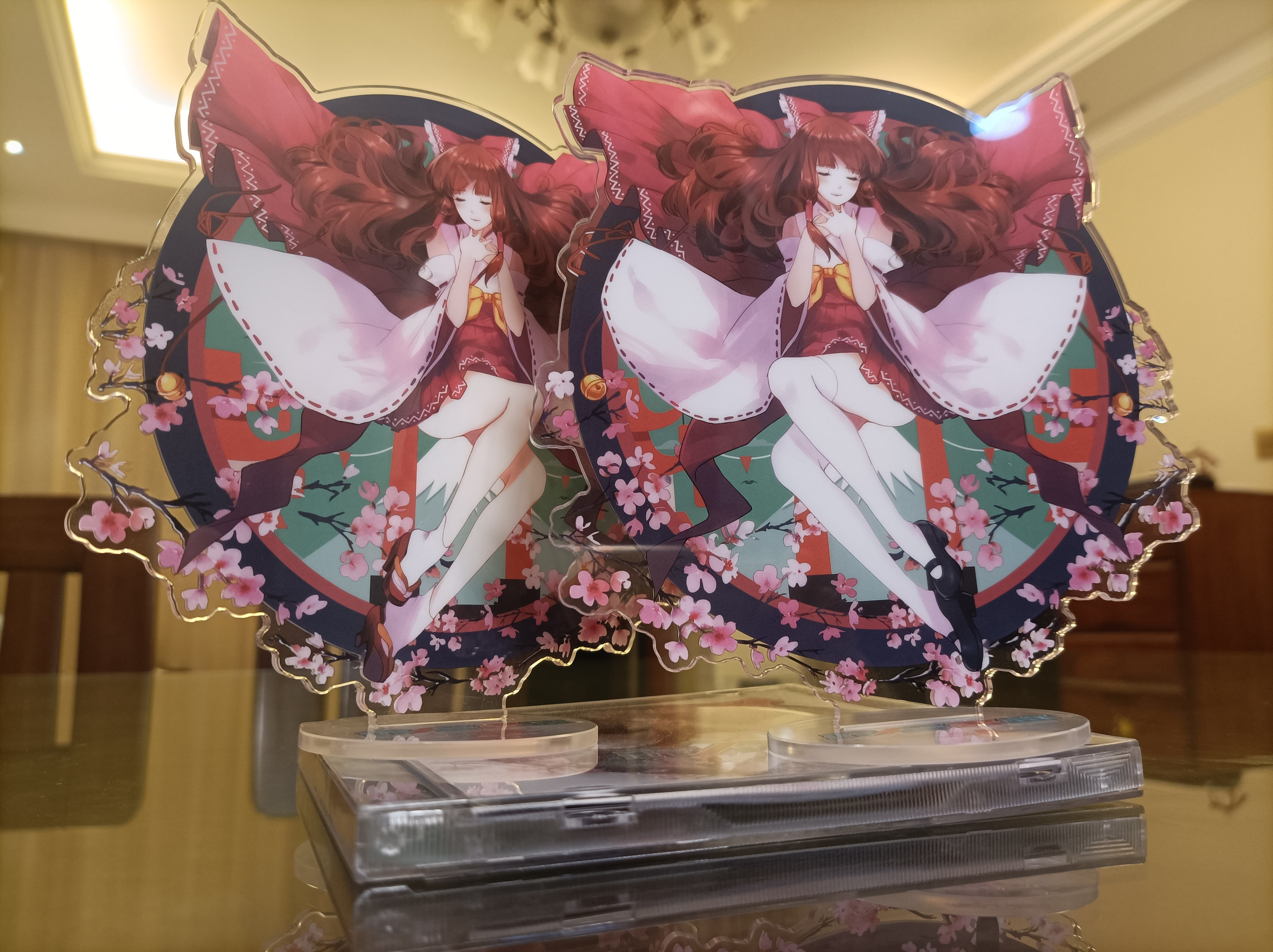 【Yonder Voice】鈴ノ音書簡 双面博丽灵梦14cm亚克力大立牌