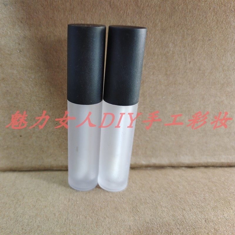 小迷你唇釉唇彩管diy口红空管1.5ml磨砂试用装分装小样分装瓶空瓶