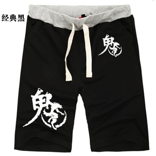 鬼步舞短裤小清新潮男短裤夏天运动服装裤子男女学生青少年沙滩裤