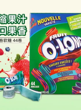 Fruit by the foot芙特水果汁卷44卷新包装软糖糖果混装937g现货