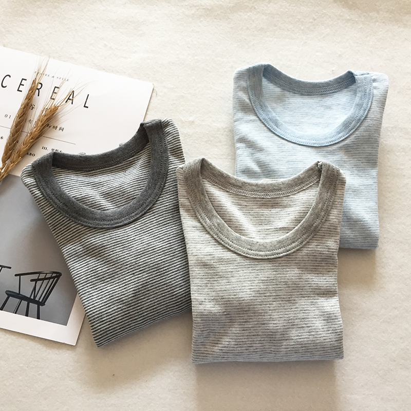 3件价格男女童纯棉t恤空调衫长袖