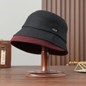 羊毛渔夫帽女秋冬季 出街英伦时尚 百搭赫本帽洋气保暖护耳气质礼帽