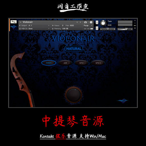 巴洛克中提琴音源音似吉他