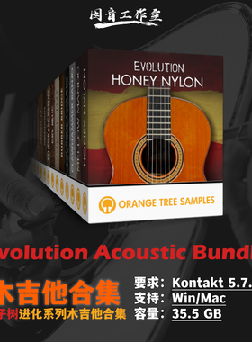 橘子树木吉他音色库合集Orange Tree Samples Evolution Acoustic