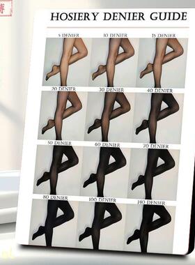 丝袜黑丝各种厚度上身图0D10D15D展示板相框女装美妆饰品摆件