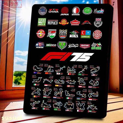 F1举办地LOG赛事徽章道图