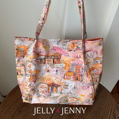JELLY&JENNY托特包小众印花