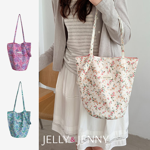 JELLY&JENNY水桶包小众印花
