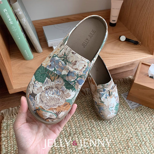 JELLY&JENNY勃肯鞋小众印花