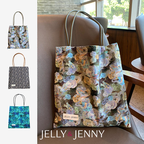 JELLY&JENNY托特包小众印花