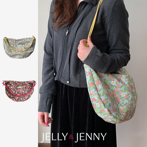 JELLY&JENNY月牙包小众印花