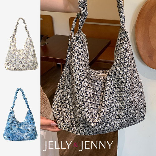 JELLY&JENNY托特包小众印花