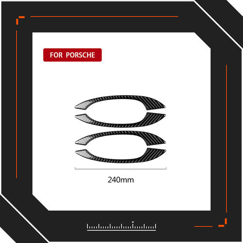 适用保时捷卡宴Macan碳纤维