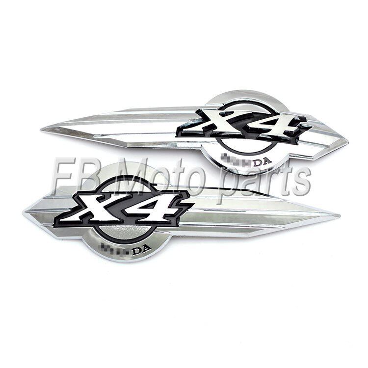 摩托车配件 适用于本田 CB1300 X4 油箱立体标 浮标 电镀油箱贴花