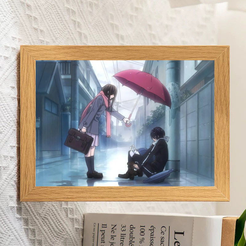 动漫野良神木质相框夜斗日和周边二次元宿舍寝室卧室桌面摆台装饰,模玩/动漫/周边/娃圈三坑/桌游,动漫水杯/居家/百货,淘宝优惠券,粉丝福利购,淘宝优惠卷