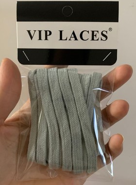 VL正品 适配脏脏鞋扁鞋带 韩版做旧星星鞋小脏鞋黑白灰色棉麻鞋带