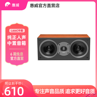 惠威Jam&Lab6C中置音箱家庭影院客厅电视环绕音响5英寸喇叭高保真