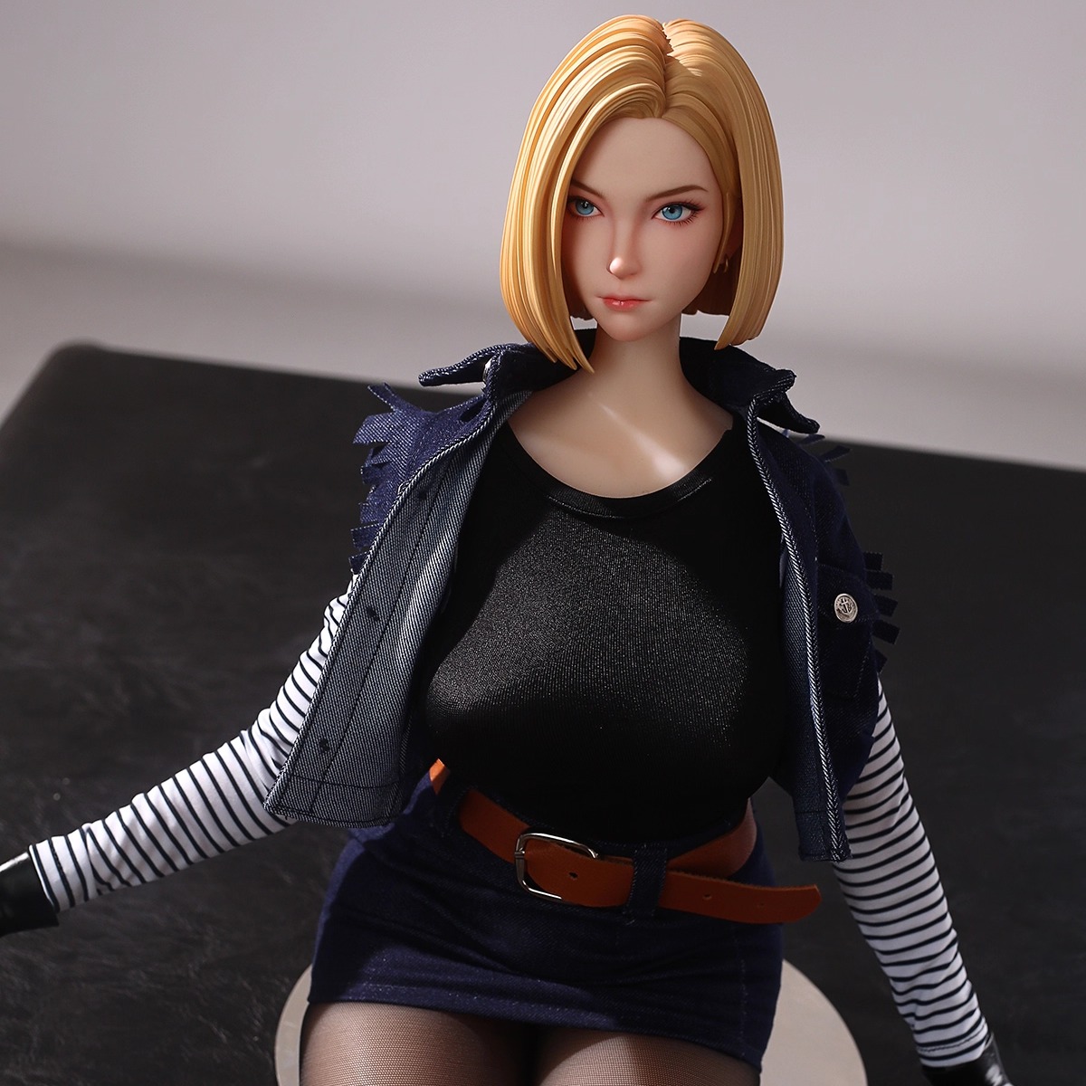 七龙珠人造人18号硅胶二次元兵人等身BJD动漫gk人偶cos娃娃可动