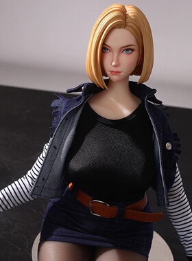 七龙珠人造人18号1/3二次元兵人等身BJD动漫树脂gk人偶cos娃娃