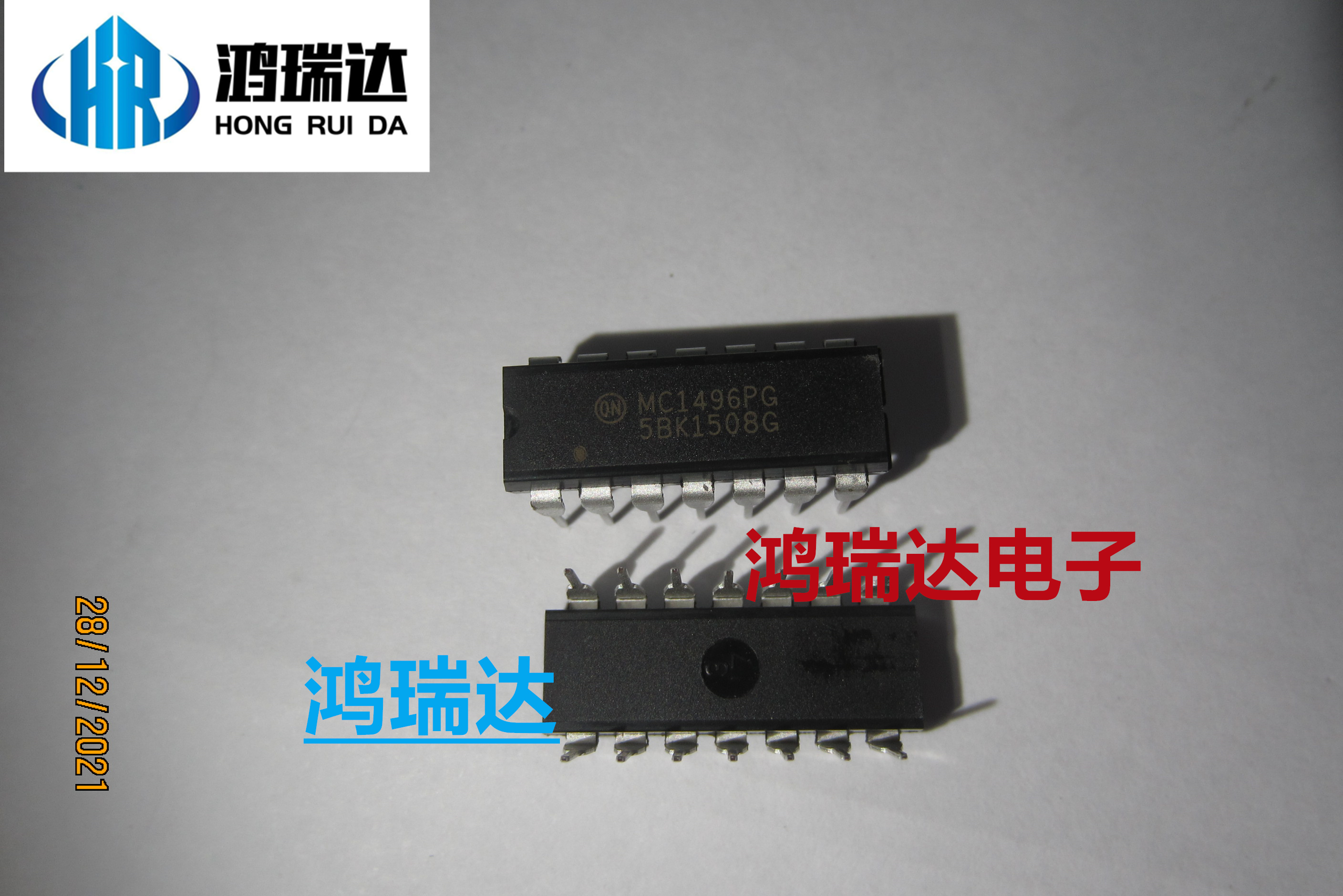 MC1496P MC1496PG直插DIP14 平衡式调制解调器芯片IC现货直拍