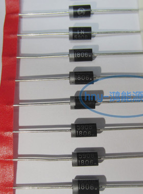 1N5908快恢复二极管IN5908瞬态抑制稳压管1500W DO27封装