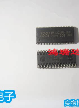 热卖原装IS61LV256AL-10JLI 存储器IC 贴片SOJ-28 现货直拍