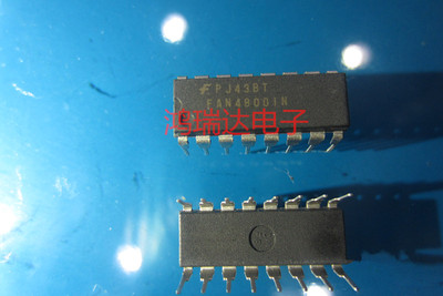 FAN4800IN FAN48001N DIP-16 液晶电源芯片 专业配单配套