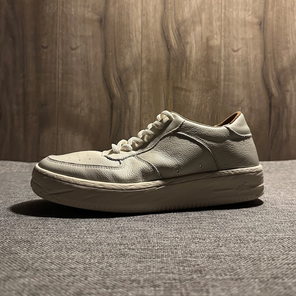 真皮小白鞋男轻便透气休闲板鞋