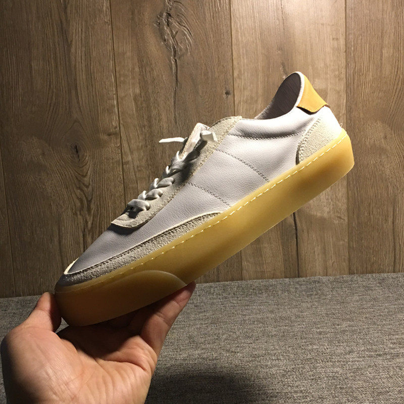 欧洲站男鞋2025新品夏季日系小白鞋男士真皮乐福百搭透气休闲板鞋,流行男鞋,休闲板鞋,淘宝优惠券,粉丝福利购,淘宝优惠卷